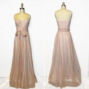 Birdy Grey | Christina Convertible Tulle Dress in Vintage Blush Sz. XS